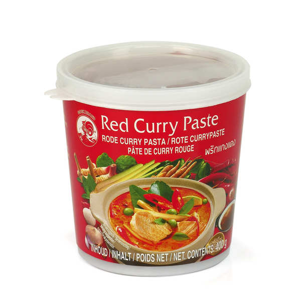 Pâte de curry rouge - Pot de 400g