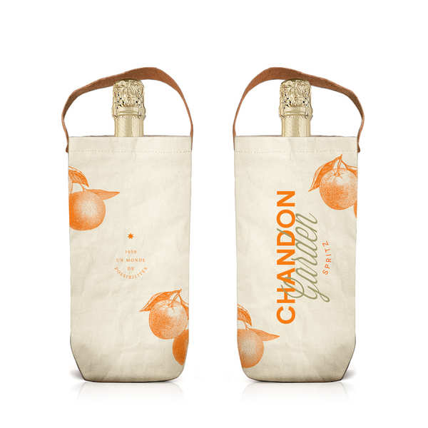 Set of Chandon Garden Spritz and glasses in a giftbag – Prike