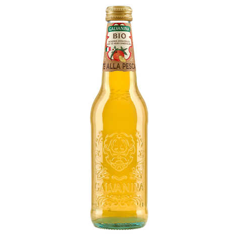 La Galvanina S.p.A - Thé glacé pêche bio Galvanina - Au thé noir Darjeeling