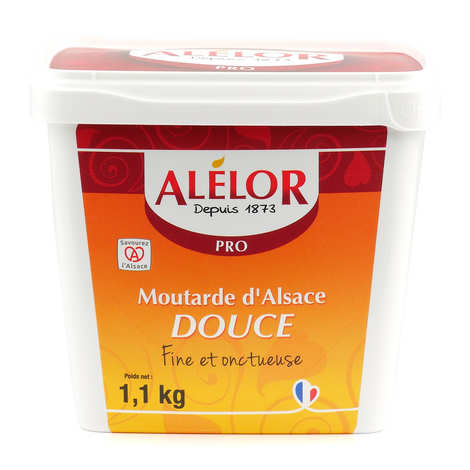 Alélor - Moutarde douce d'Alsace en seau