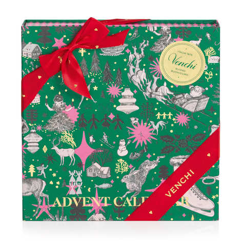 Venchi - Calendrier de l'Avent Prestige - Chocolats Venchi & Anna Higgie