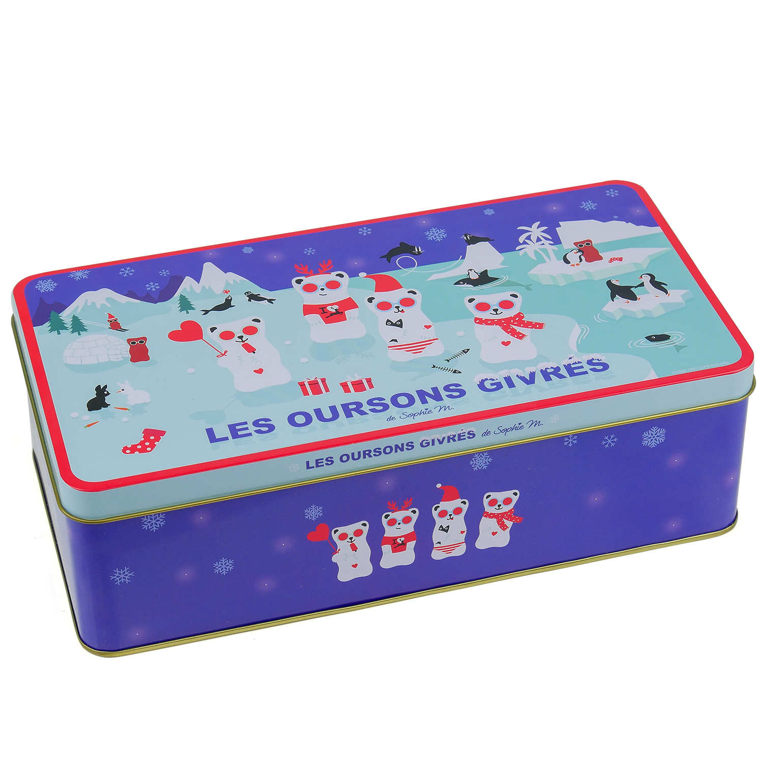 The real little marshmallow bear Collector's box "Frosted Bears
