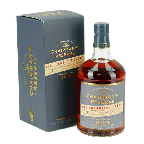 Rhum Chairman's Reserve Forgotten Cask - 40 % - Santa Lucia Distillers