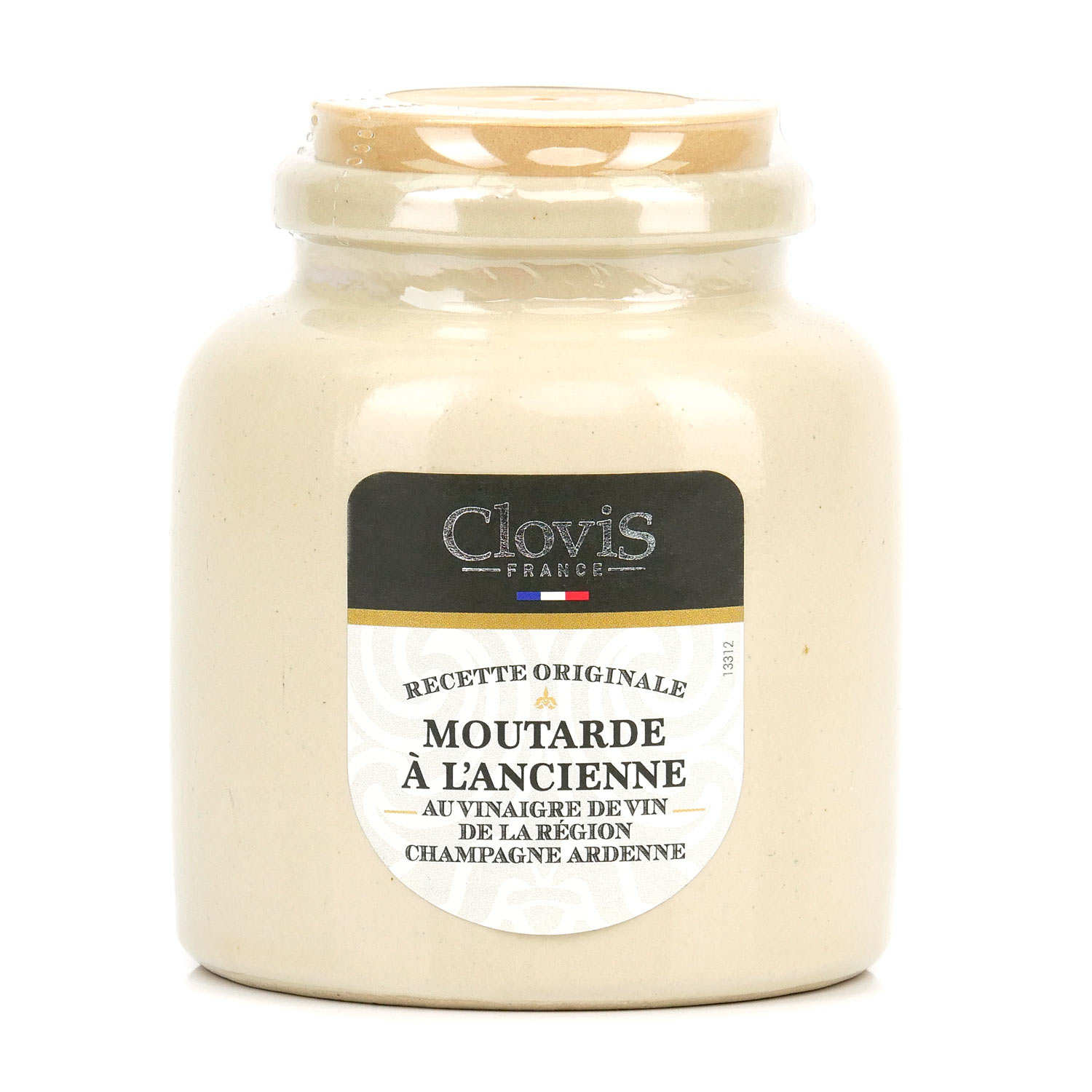 Old fashioned mustard with wine vinegar from the Champagne Ardenne