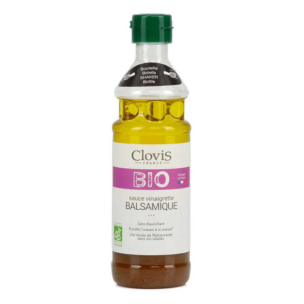 Sauce vinaigrette balsamique bio - Clovis