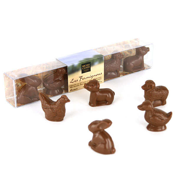 Chocolate farm animals Michel Cluizel