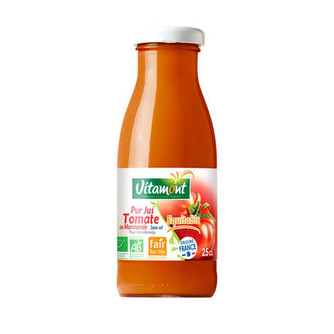 Mini pur jus de tomate de Marmande équitable et bio - Vitamont