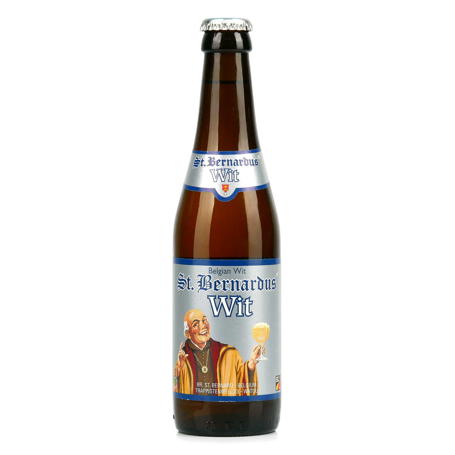 St Bernardus Wit Belgium White Beer 5 5 Brasserie St Bernardus st-bernardus-wit-belgium-white-beer-5-5-brasserie-st-bernardus
