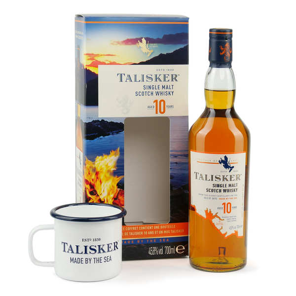 Coffret cadeau Whisky Talisker 10 ans + 1 mug - Talisker distillery