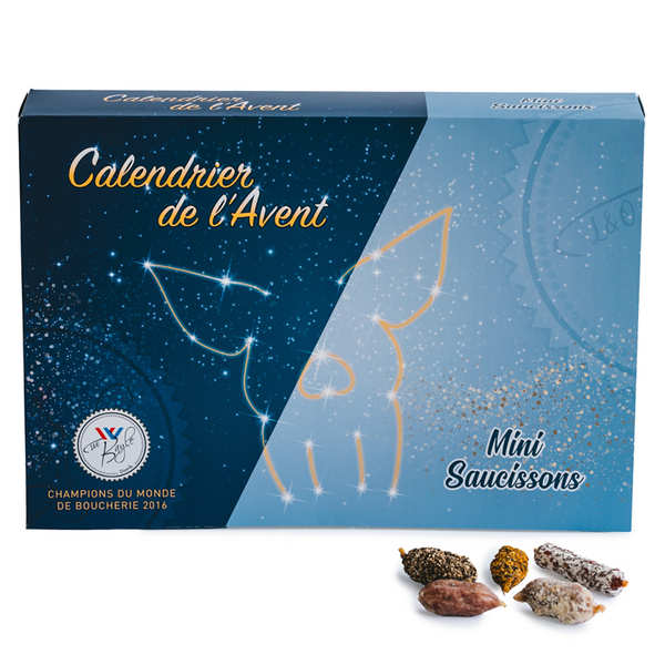 CALENDRIER DE L'AVENT - Mini Saucissons SOURIRE DES SAVEURS, Cave Toulouse  / L'Union, livraison