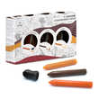 OCNI Factory - Coffret Epicurien 3 crayons d'assaisonnement - Piment d'Espelette bio, Cèpe, Safran bio