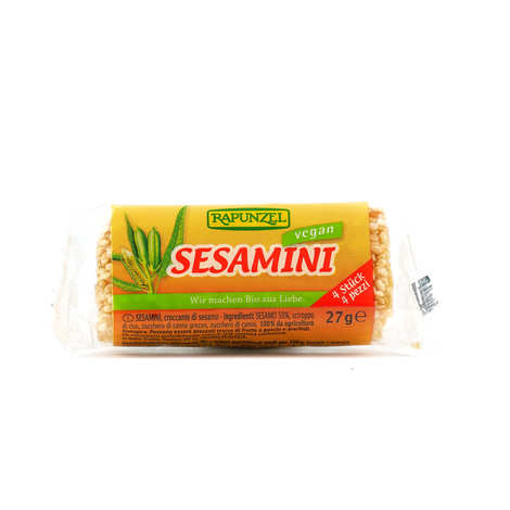 Rapunzel - Sésamini - Barre croquante au sésame