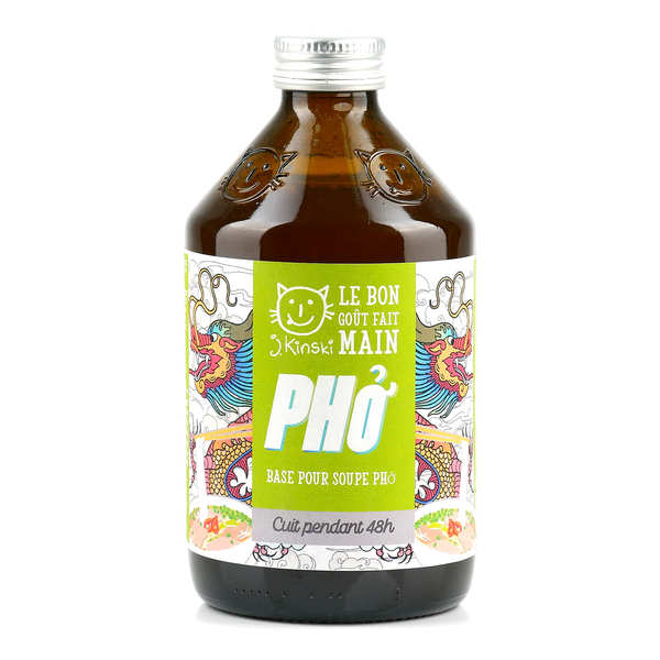 Meat broth - Organic Pho soup base - J.Kinski