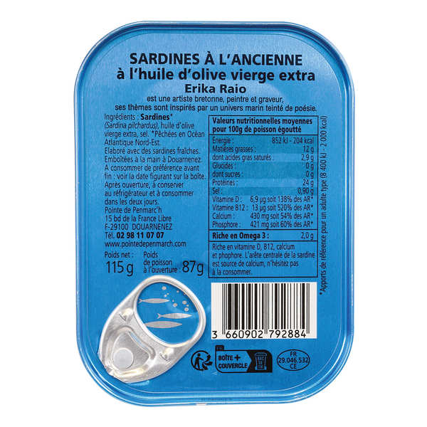 La sardine millésimée, un produit d'exception