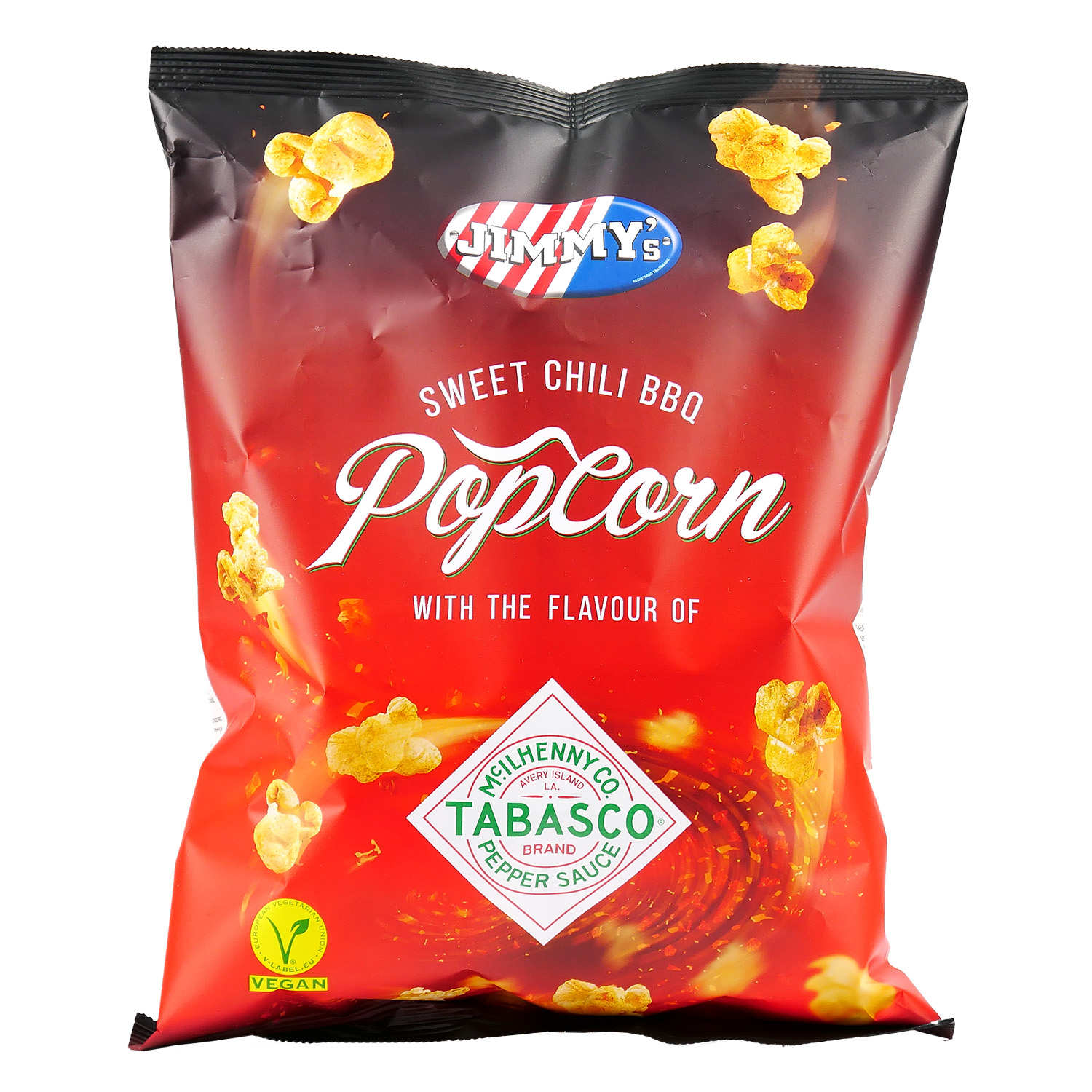 Sweet Chili BBQ Popcorn with the flavour of Tabasco Mc Ilhenny Tabasco brand