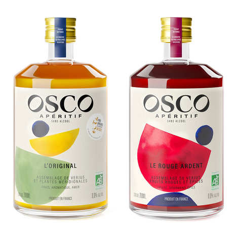 Assortiment découverte Osco - Base pour cocktails sans alcool bio