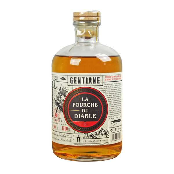 Gentiane La Fourche du Diable 16% - Distillerie Louis Couderc