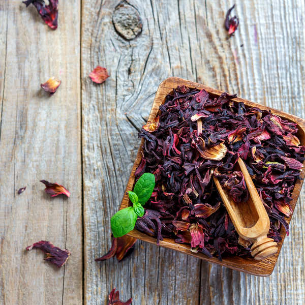 Fleurs d'hibiscus bio - Fleurs coupées 5/10mm - Cook - Herbier de