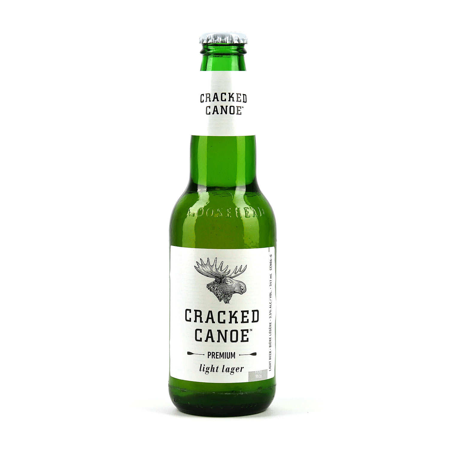 Moosehead Cracked canoe - Blonde beer from Canada - 3.5% - Moosehead ...