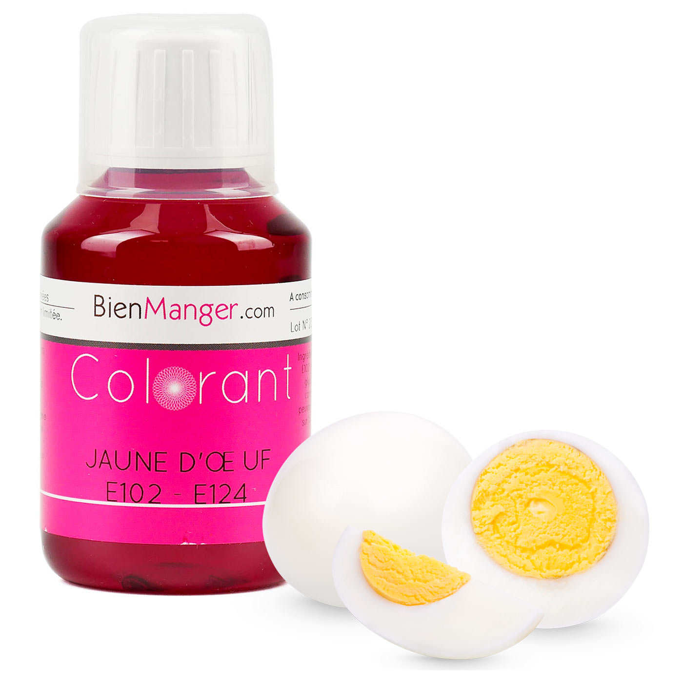 Colorant alimentaire jaune d