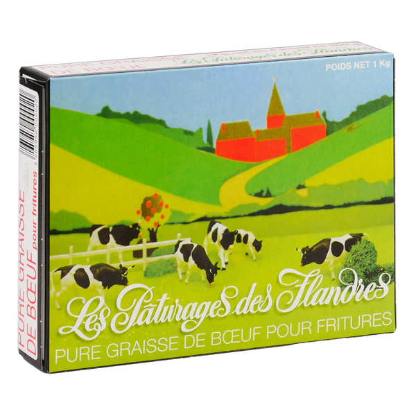 Pure beef fat for frying Les Pâturages des Flandres