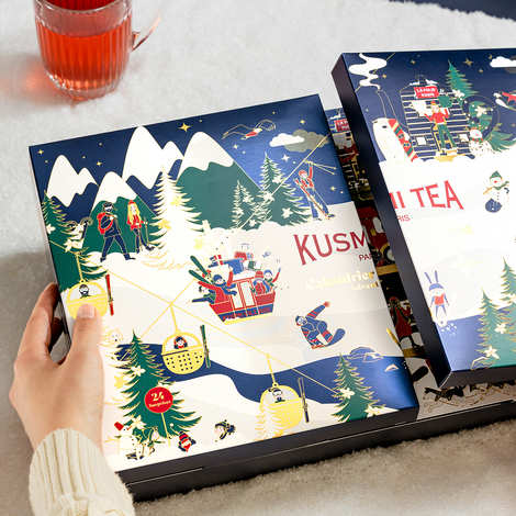 Kusmi Tea Organic Tea Christmas Advent Calendar 2022