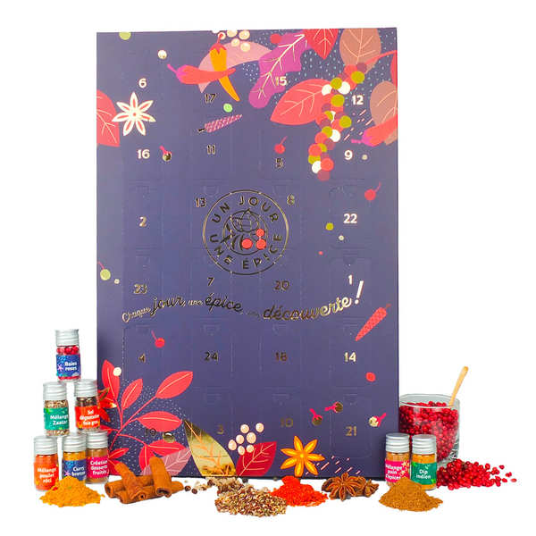 Spice Advent Calendar 24 tubes Un Jour, Une Epice