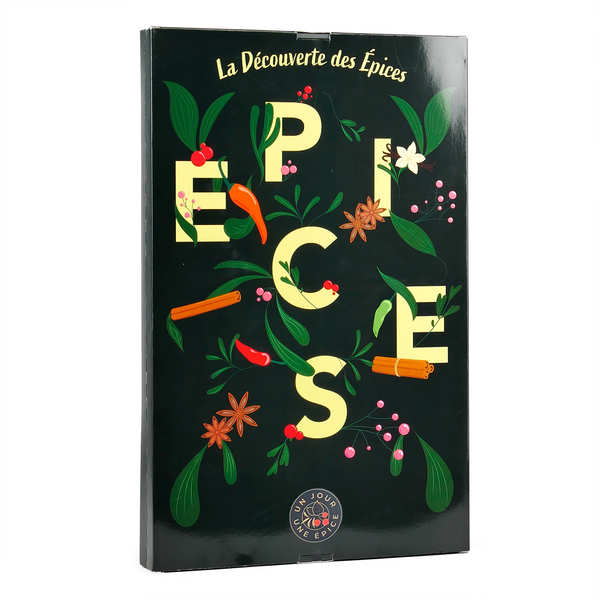 Calendrier de l'Avent des épices - Un Jour, Une Épice - cases ouvertes