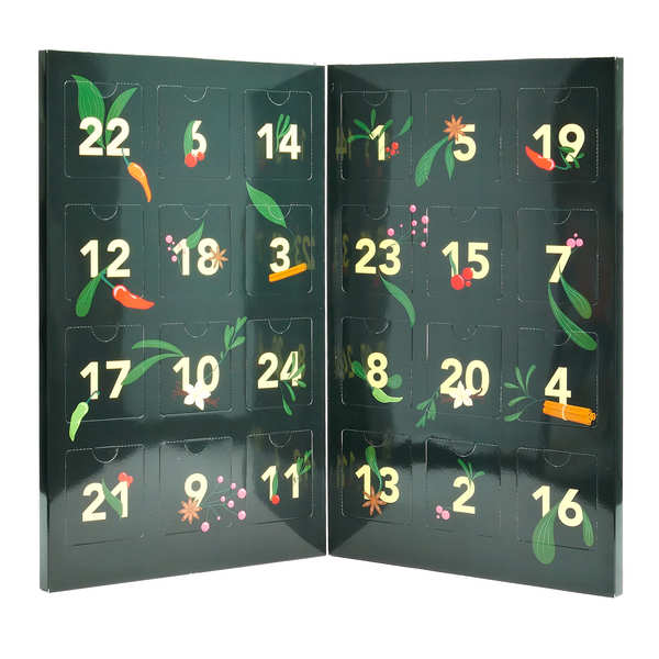 Calendrier de l'Avent des épices - Un Jour, Une Épice - détail des sachets