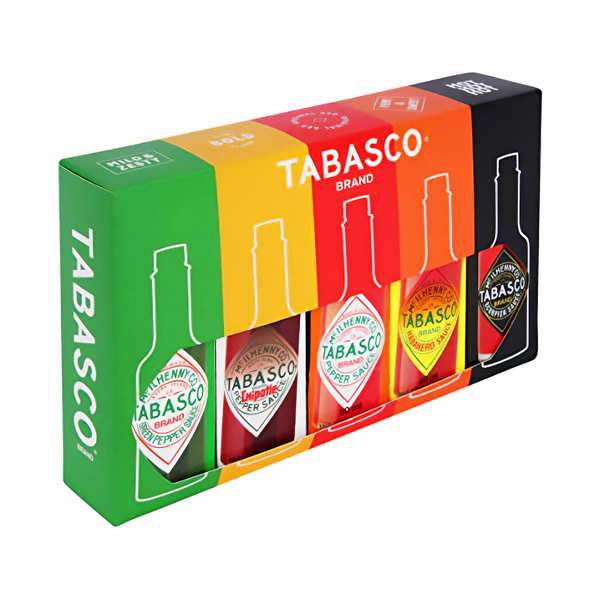 Mc Ilhenny - Coffret Tabasco McIlhenny.co - 7 variétés en grand format