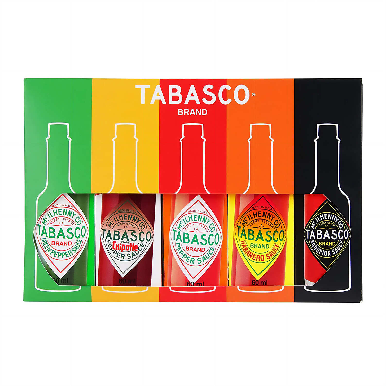 Tabasco Chipotle Pepper Sauce 60 ml (Pack of 3)