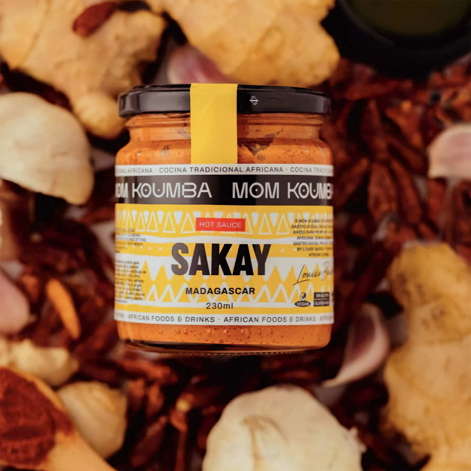 Sakay  sauce piquante artisanale à base de piments habanero
