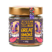 Great Smoke BBQ - Mélange fumé d'épices bio pour viandes et grillades