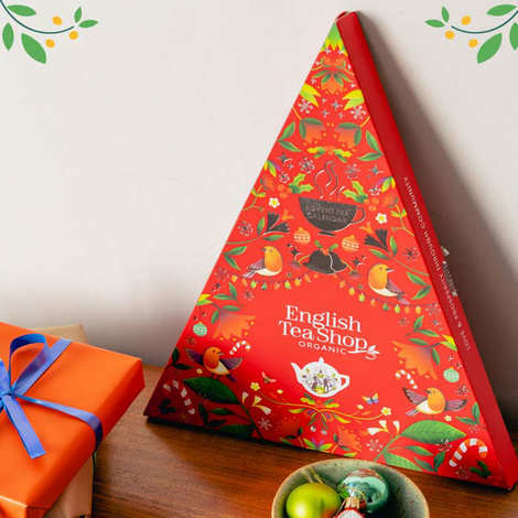 English Tea Shop Advent Calendar Red Triangle - English Tea Shop English Tea Shop Advent Calendar Red Triangle - English Tea Shop