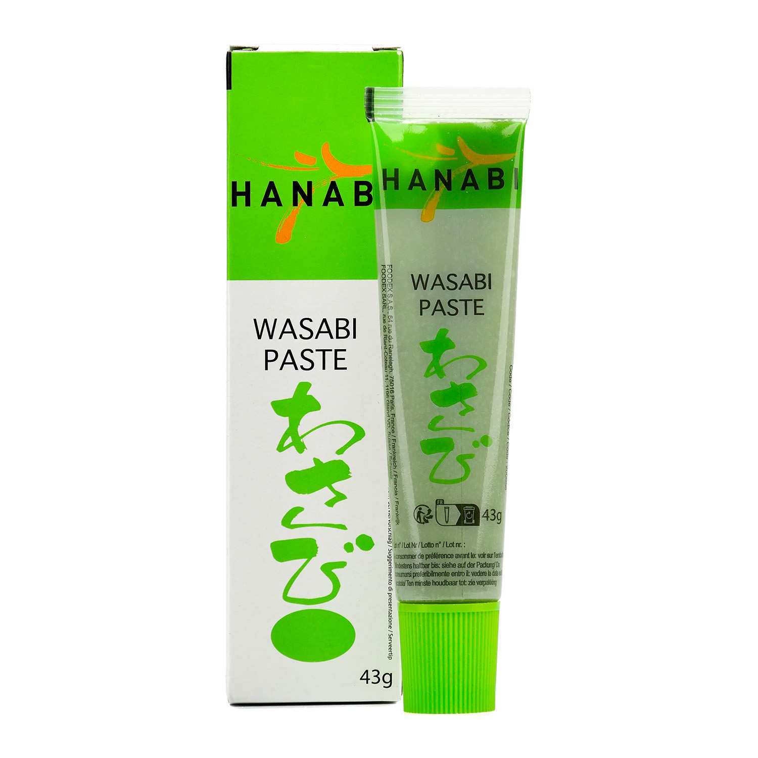 Hanabi Wasabi Paste In Tube Hanabi 9731