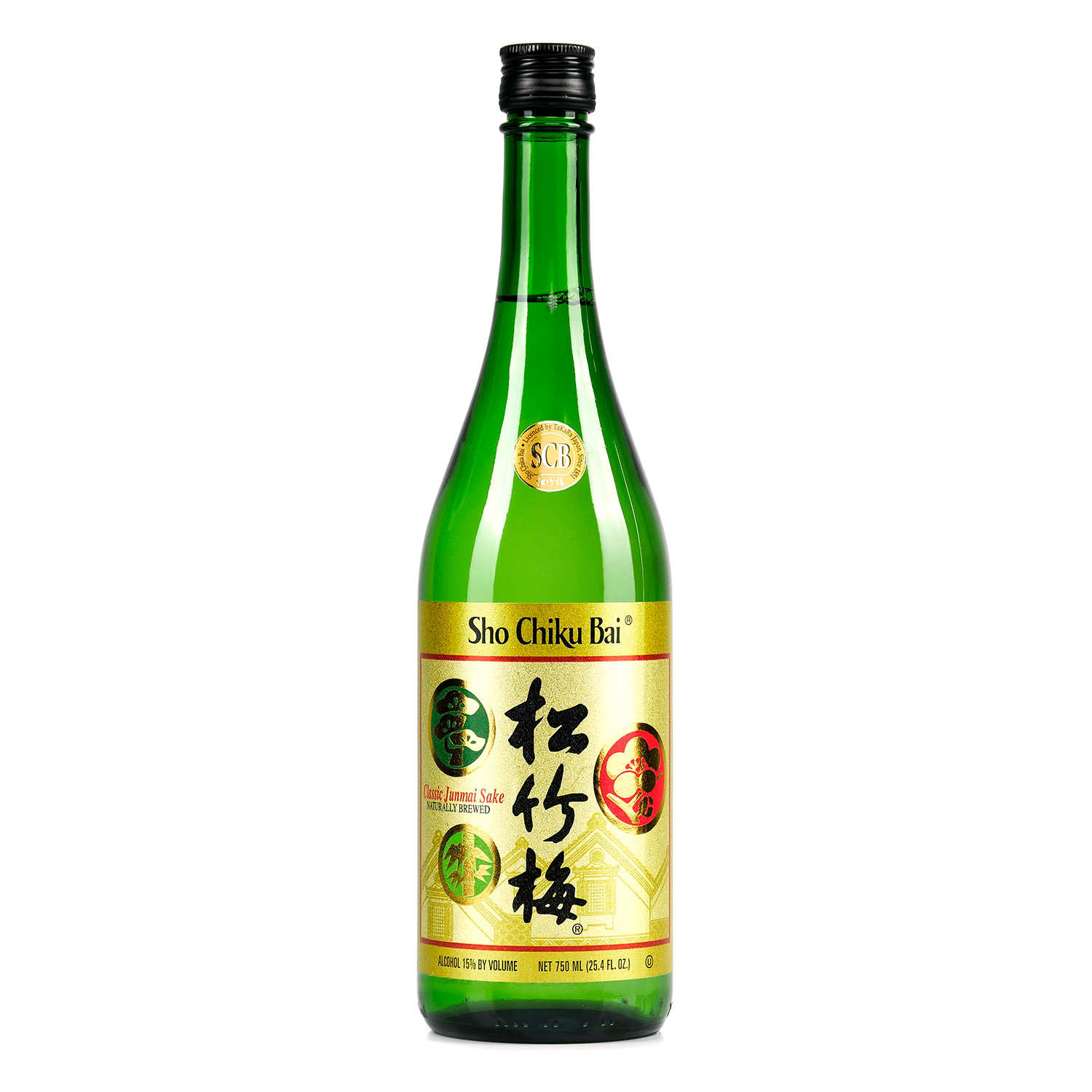 Classic Junmai Sake Sho Chiku Bai 15% - Takara Shuzo