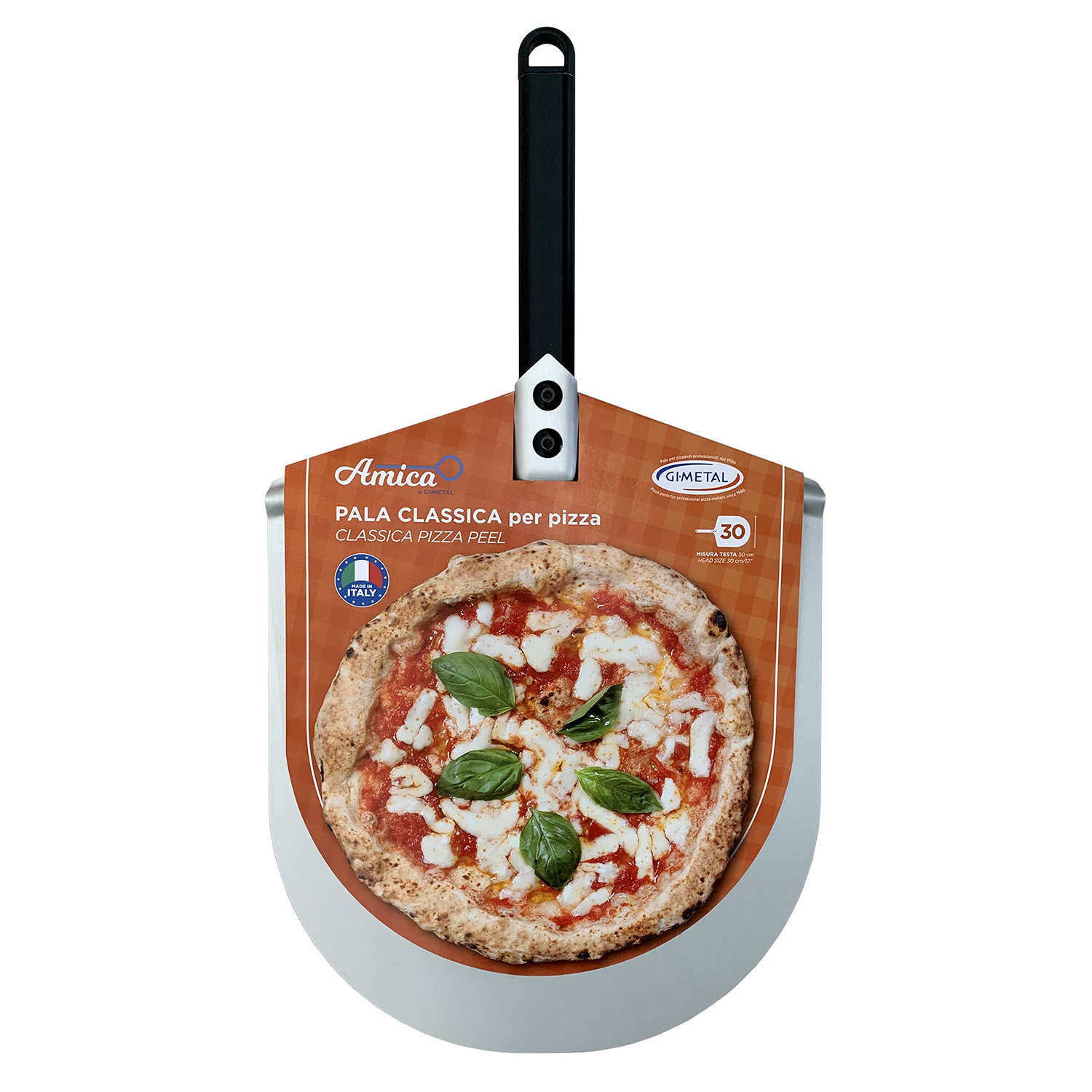 Gi.Metal Gold Rectangular Pizza Peel — Forza Pizza