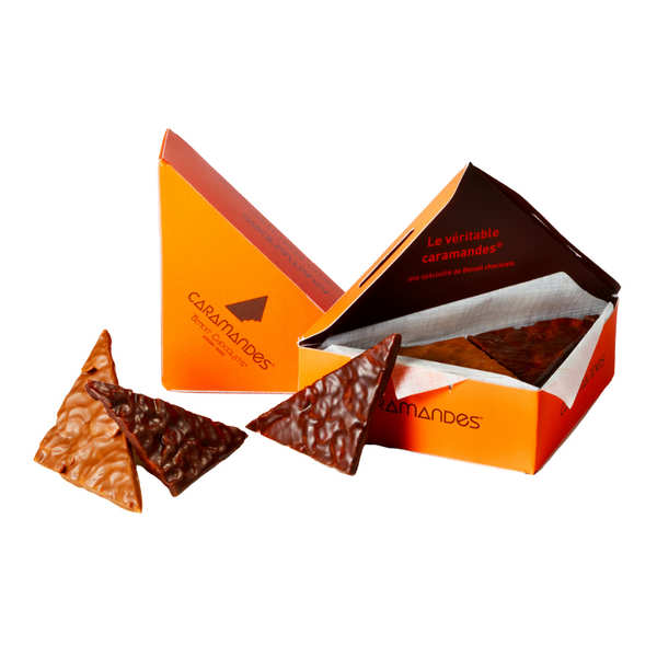 その他 Chocolats-fr Caramandes - Fine nougatine coated with chocolate - Benoit Chocolats