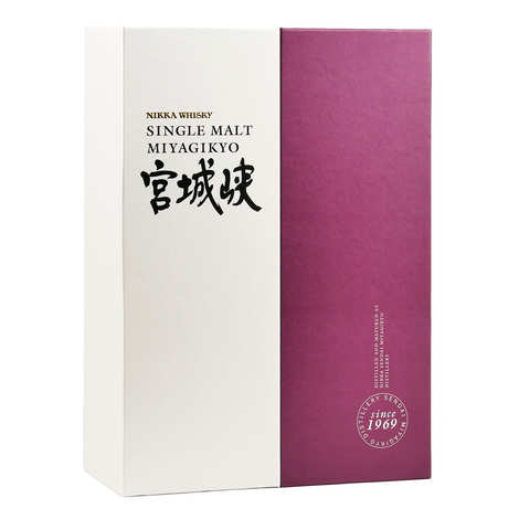 Miyagikyo SIngle Malt Whiskey Box 2 glasses - Whisky Nikka Miyagikyo SIngle Malt Whiskey Box 2 glasses - Whisky Nikka