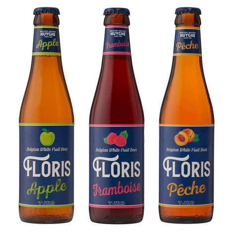 Bière Belge Floris Framboise - Bière fruitée belge - Brasserie Huyghe