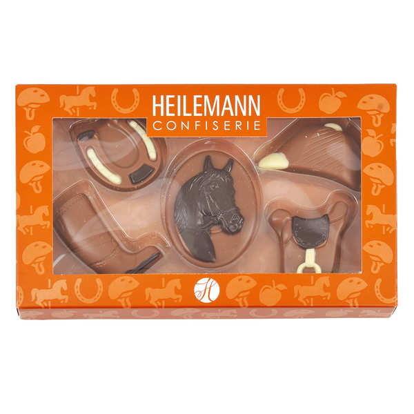 Coffret équitation en chocolat - Heilemann Confiserie