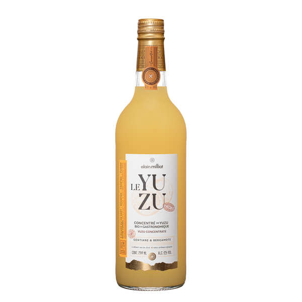 Yuzu - Organic yuzu concentrate with gentian and bergamot - Alain