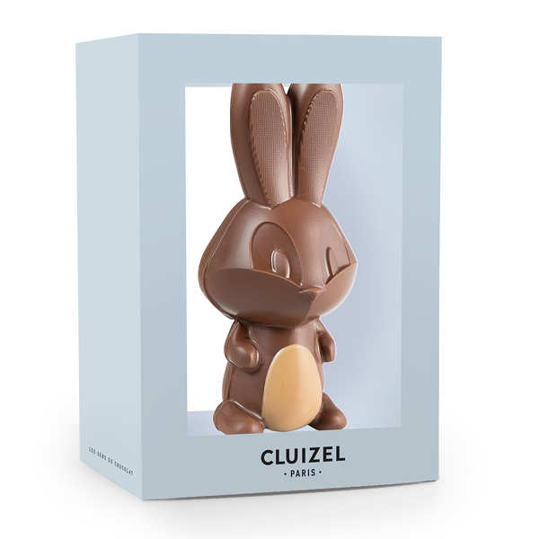 Kayambe Grand Milk Chocolate Easter Bunny 45% - Cluizel