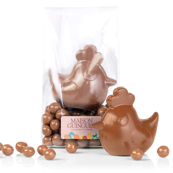 Lilou Chicken In Milk Chocolate And Its Milk Chocolate Caramel Cereal 