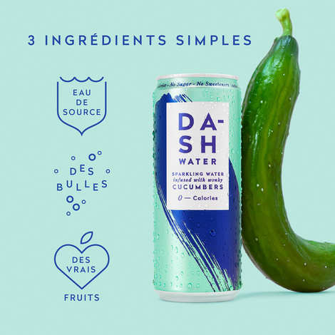 Dash Water - Dash Water Concombre