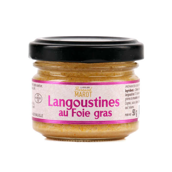 Mini spread - Langoustine with foie gras - Bernard Marot