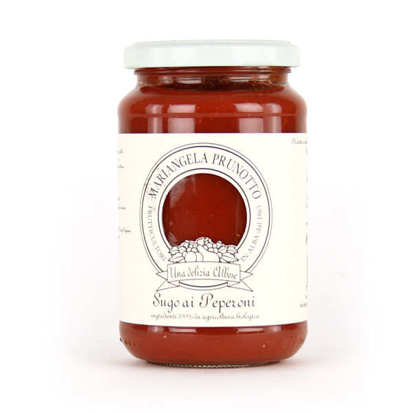 Sauce tomate italienne au poivron bio - Bocal 340g