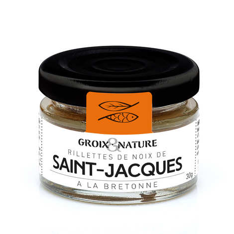 Groix & Nature - Mini rillettes de noix de Saint-Jacques à la Bretonne