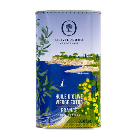 Oliviers & Co - Huile d'olive vierge extra Domaine du Grand Cèdre - Oliviers & Co