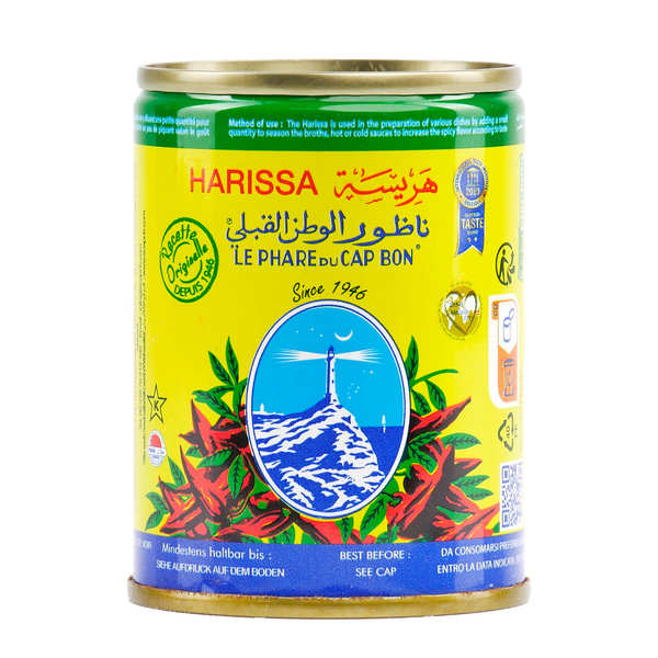 Harissa du Cap Bon en boîte 1/6 (135g) - Boîte de 135g